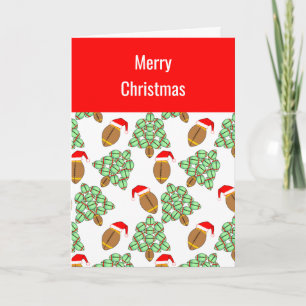 Christmas Football Christmas Card