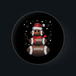 Christmas Footll Snowman Kids Footll Christmas Wom 6 Cm Round Badge<br><div class="desc">Christmas Footll Snowman Kids Footll Christmas Women Men</div>