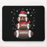 Christmas Footll Snowman Kids Footll Christmas Wom Mouse Mat<br><div class="desc">Christmas Footll Snowman Kids Footll Christmas Women Men</div>