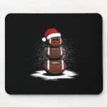 Christmas Footll Snowman Santa Claus Coach Men Wom Mouse Mat<br><div class="desc">Christmas Footll Snowman Santa Claus Coach Men Women Kids</div>