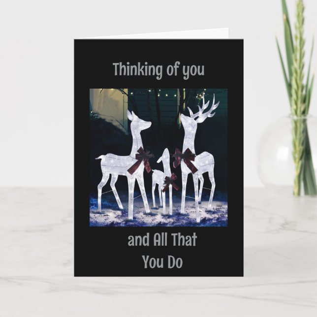 CHRISTMAS FOR A VERY SPECIAL PERSON IN MY LIFE CARD (Front)