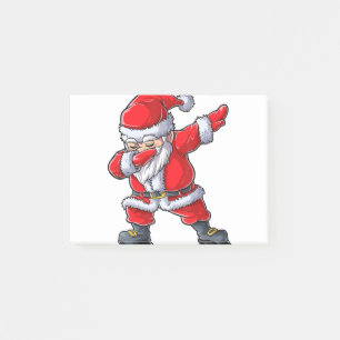 Christmas for Boys Dabbing Santa Girls Post-it Notes