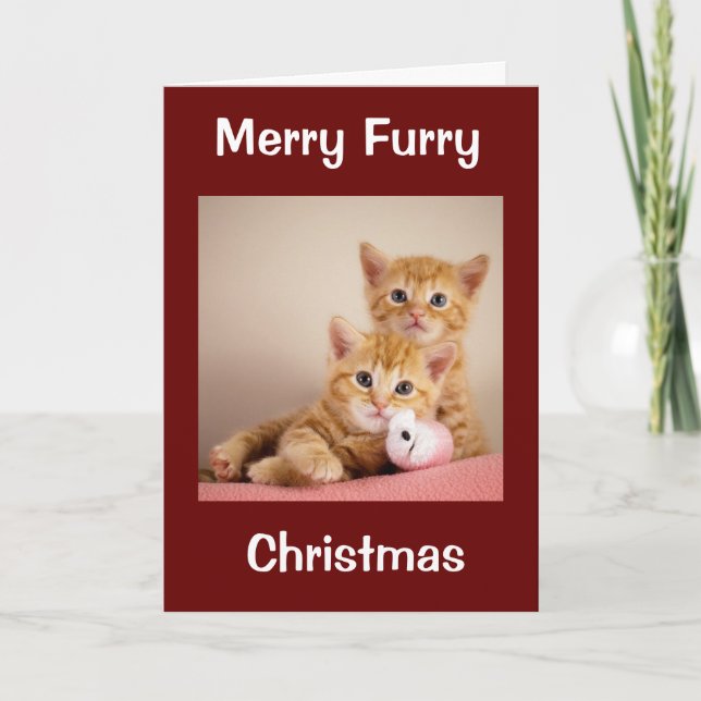 CHRISTMAS FOR DOG/CAT GROOMER/VETERINARIAN/MORE CARD (Front)