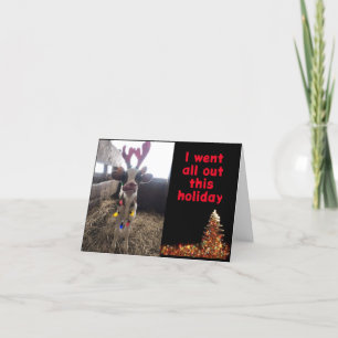 CHRISTMAS FOR MY LOVING **HUSBAND** HOLIDAY CARD