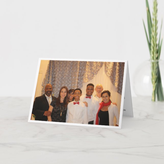 Christmas for that Specilal Son. Holiday Card (Front)