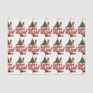 Christmas Forest Animals Tissue Paper