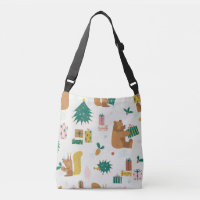 Christmas Forest Animals: Vintage Vibe