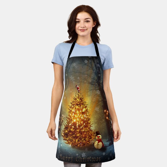 Christmas Forest                                 . Apron (Worn)