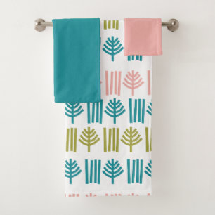Christmas Forest  Bath Towel Set