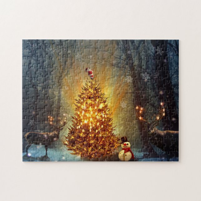 Christmas Forest                                 . Jigsaw Puzzle (Horizontal)