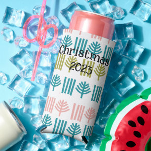 Christmas Forest Seltzer Can Cooler