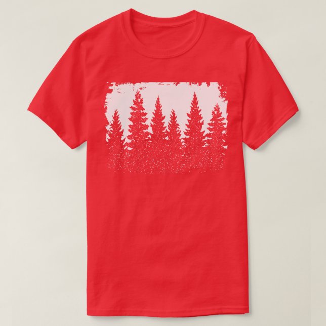 Christmas forest T-Shirt (Design Front)