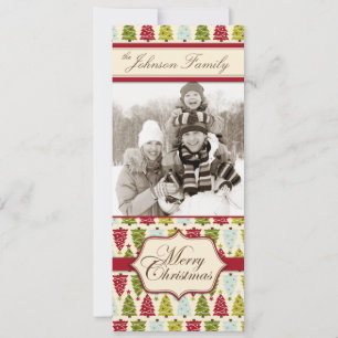 Christmas Forest Tall Card