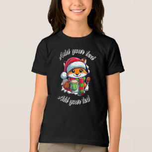 Christmas Fox 3 Tri-Blend Shirt