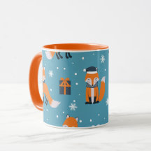Christmas Fox Combo Mug, 325 ml