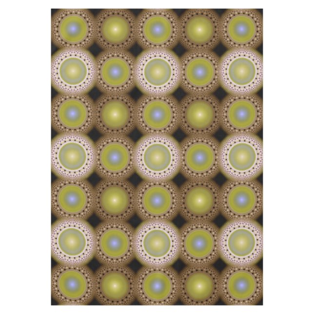 Christmas fractal pattern tablecloth (Front)