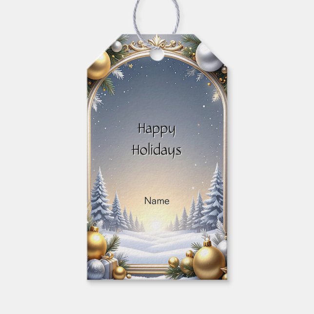 Christmas Frame Gift Tag (Front)