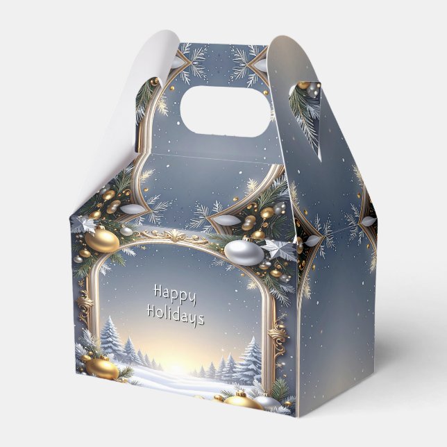 Christmas Frame Holiday Gift Box (Front Side)