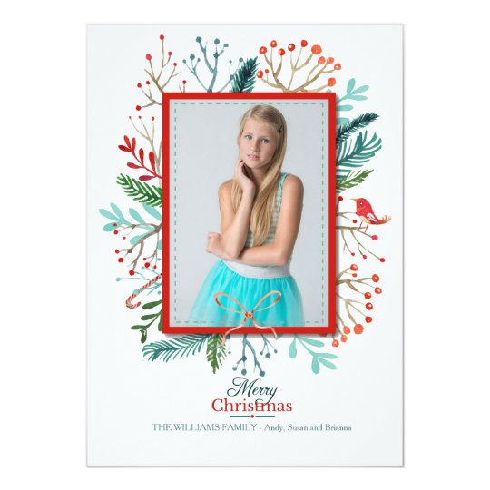 Christmas Frame Photo Holiday Card