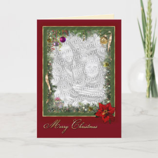 Christmas Frame with your Photo Holiday Card