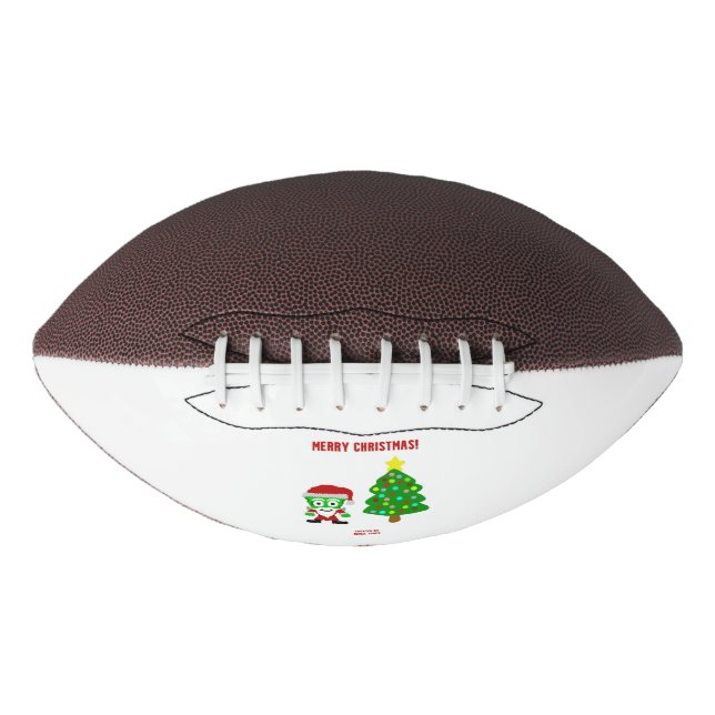 Christmas FrankenCheese Football American Football (Front)