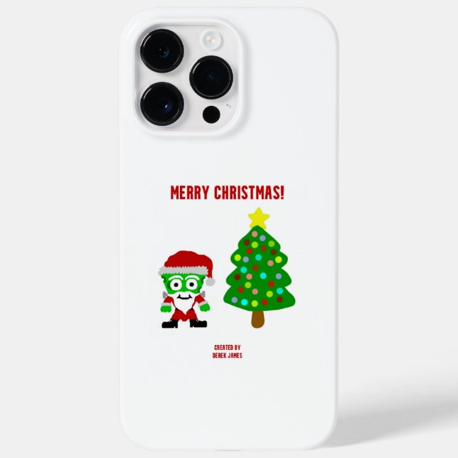 Christmas FrankenCheese iPhone 14 Pro Max Case (Back)