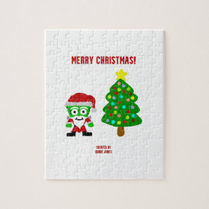 Christmas FrankenCheese Puzzle 20.3 cm x 25.4 cm