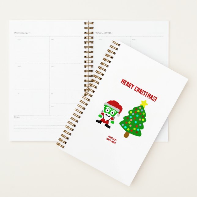 Christmas FrankenCheese Small Planner  (Display)