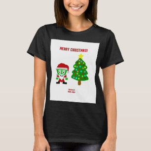 Christmas FrankenCheese Women's Black T Shirt