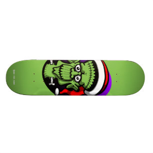 Christmas Frankenstein Skateboard