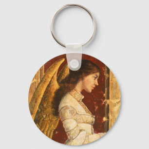 Christmas Fresco Angel Key Ring