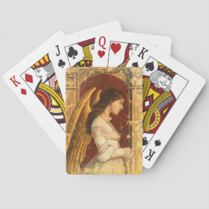 Christmas Fresco Angel Playing Cards