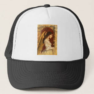 Christmas Fresco Angel Trucker Hat