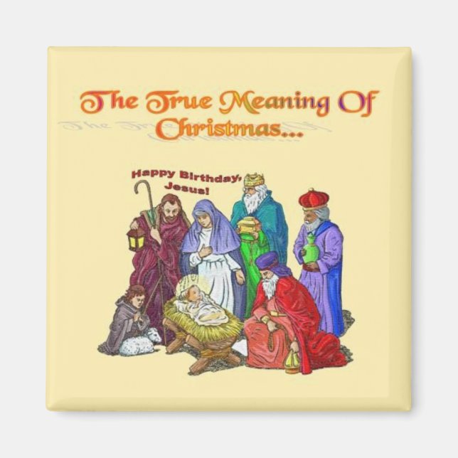 Christmas Fridge Magnet (Front)