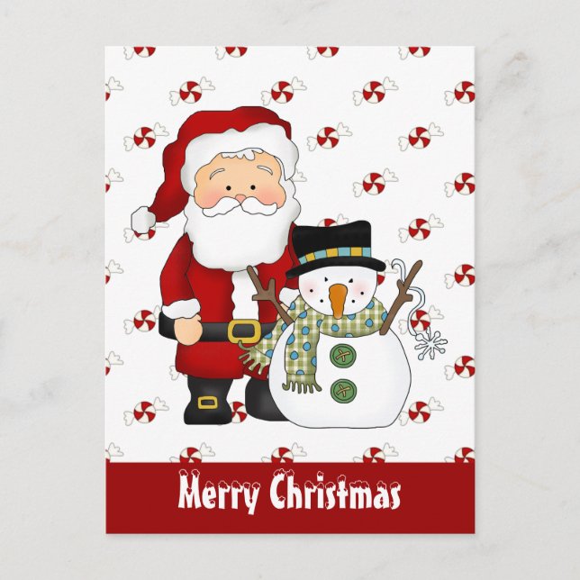 Christmas Friends holiday greeting card (Front)