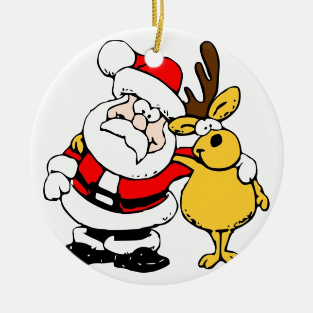 Christmas Friends Ornament (Front)