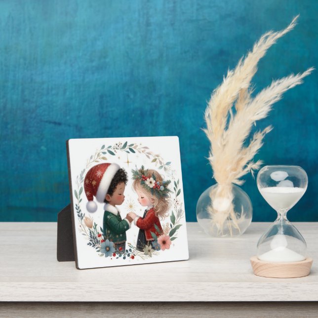 Christmas Friends Plaque (Insitu)