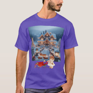 christmas friends retro T-Shirt