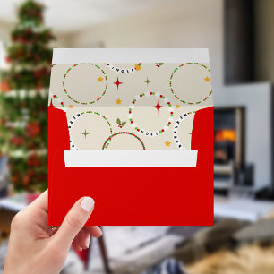 Christmas Friendship Bracelets Envelope