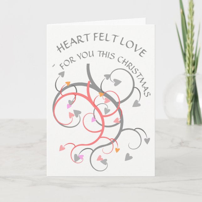 Christmas Friendship Holiday Card (Front)