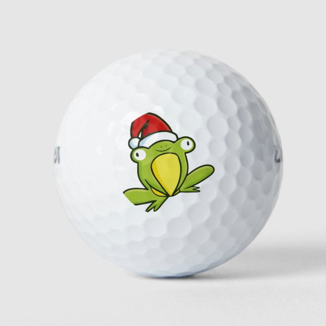 Christmas frog golf balls (Front)