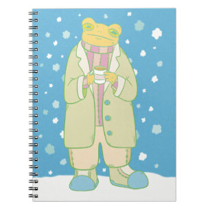 Christmas Frog Notebook