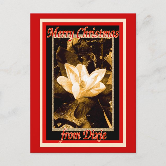 Christmas from Dixie Holiday Postcard (Front)