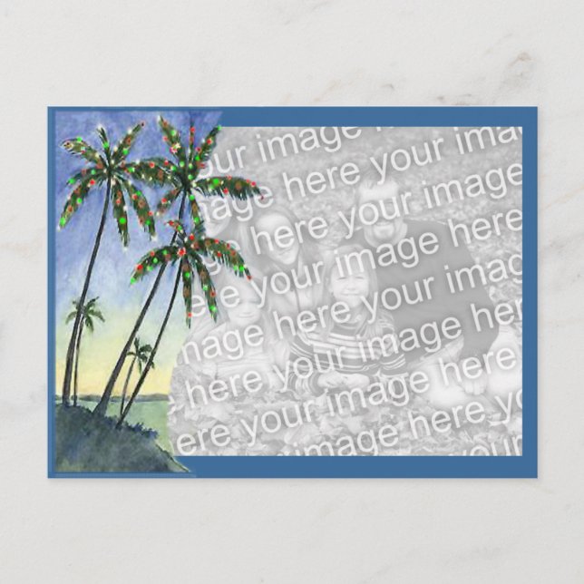 Christmas From The Coast Holiday Postcard (Front)