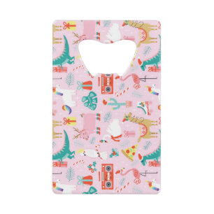 Christmas Fun: Animal Seamless Pattern.