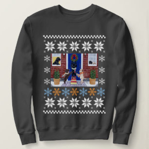 Christmas Fun Labradors Ugly Sweatshirt