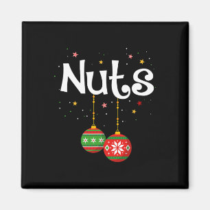 Christmas Fun Matching Couple Family Chestnuts Men Magnet