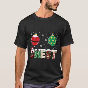 Christmas Fun Matching Couple Family Chestnuts Men T-Shirt