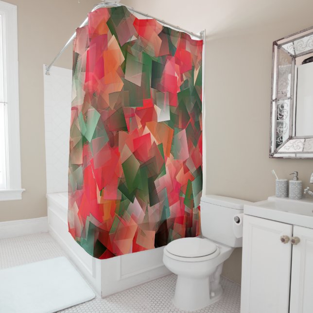Christmas Fun...... Shower Curtain (In Situ)