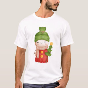 Christmas Funny Family Vintage Snowman T-Shirt